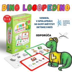 DINO  LOGOPEDINO precvičuje slov. zásobu