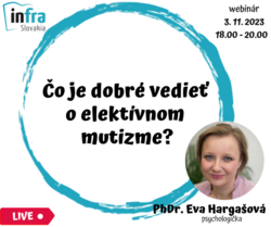 WEBINÁR: Čo je dobré vedieť o elektívnom mutizme?